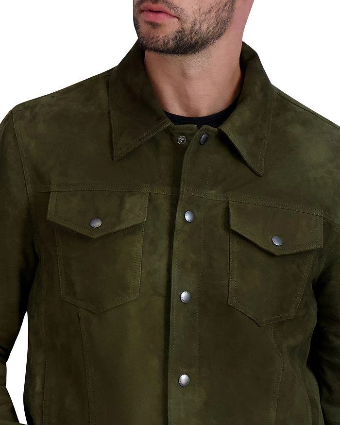 Cole Haan Suede Trucker Jacket 2