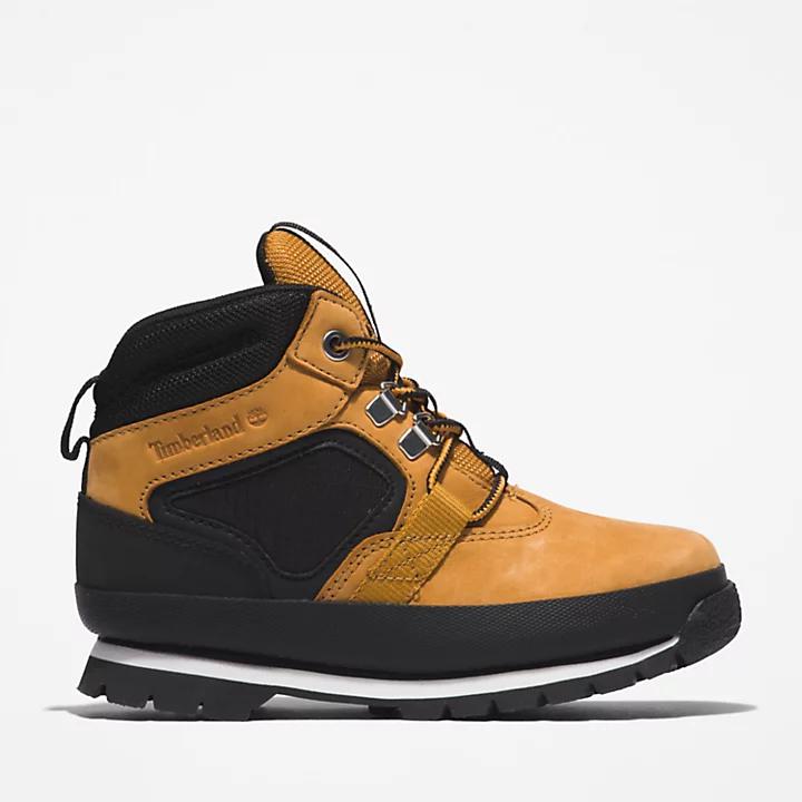 Timberland Euro Hiker Boot for Junior in Yellow