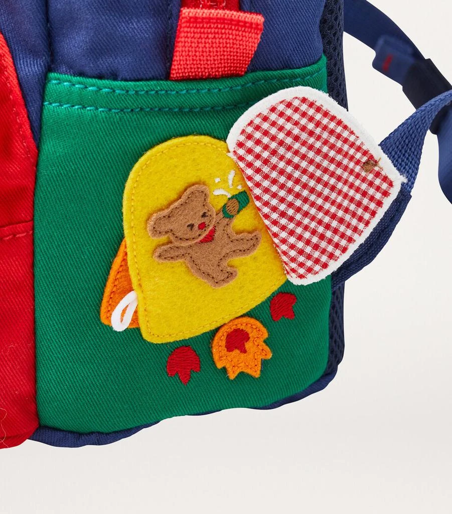 Miki House Patch-Detail Backpack 7
