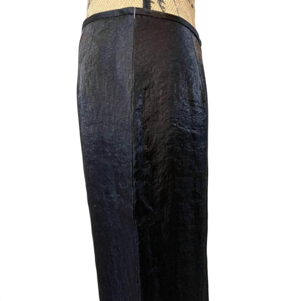 Adrianna Papell Adrianna Papell - WASHED METALLIC PENCIL SKIRT