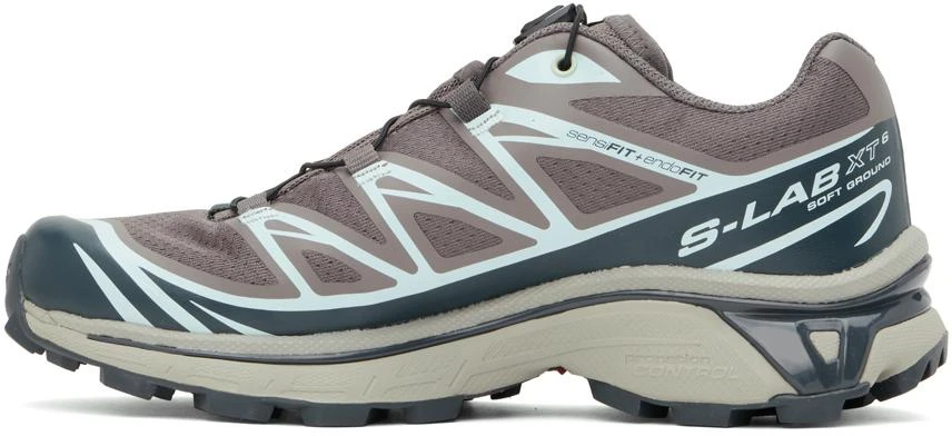 Salomon Taupe XT-6 Sneakers 3