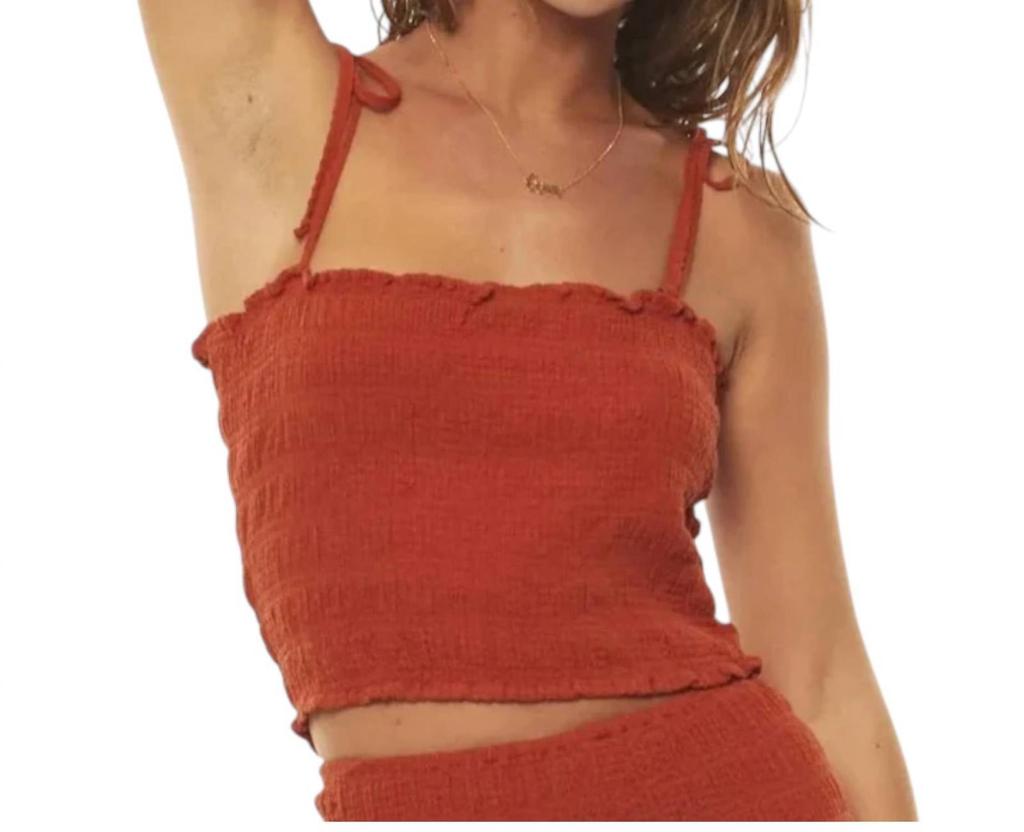 AMUSE SOCIETY Amuse Society - Cactus Woven Tank Top