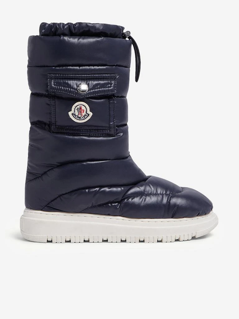 Moncler Moncler Enfant Kids Petit Gaia Pocket Snow Boots in Navy