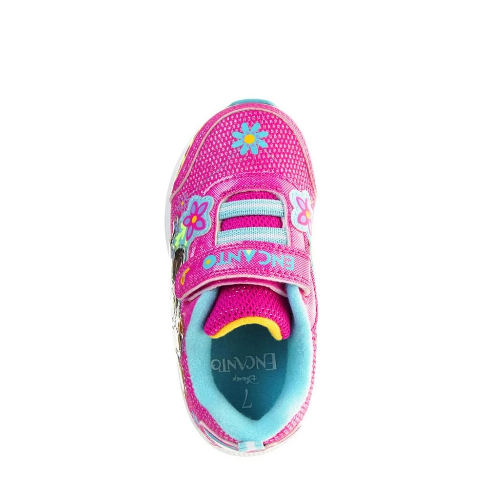 Disney Little Girls Encanto Light Up High Top Sneakers 4