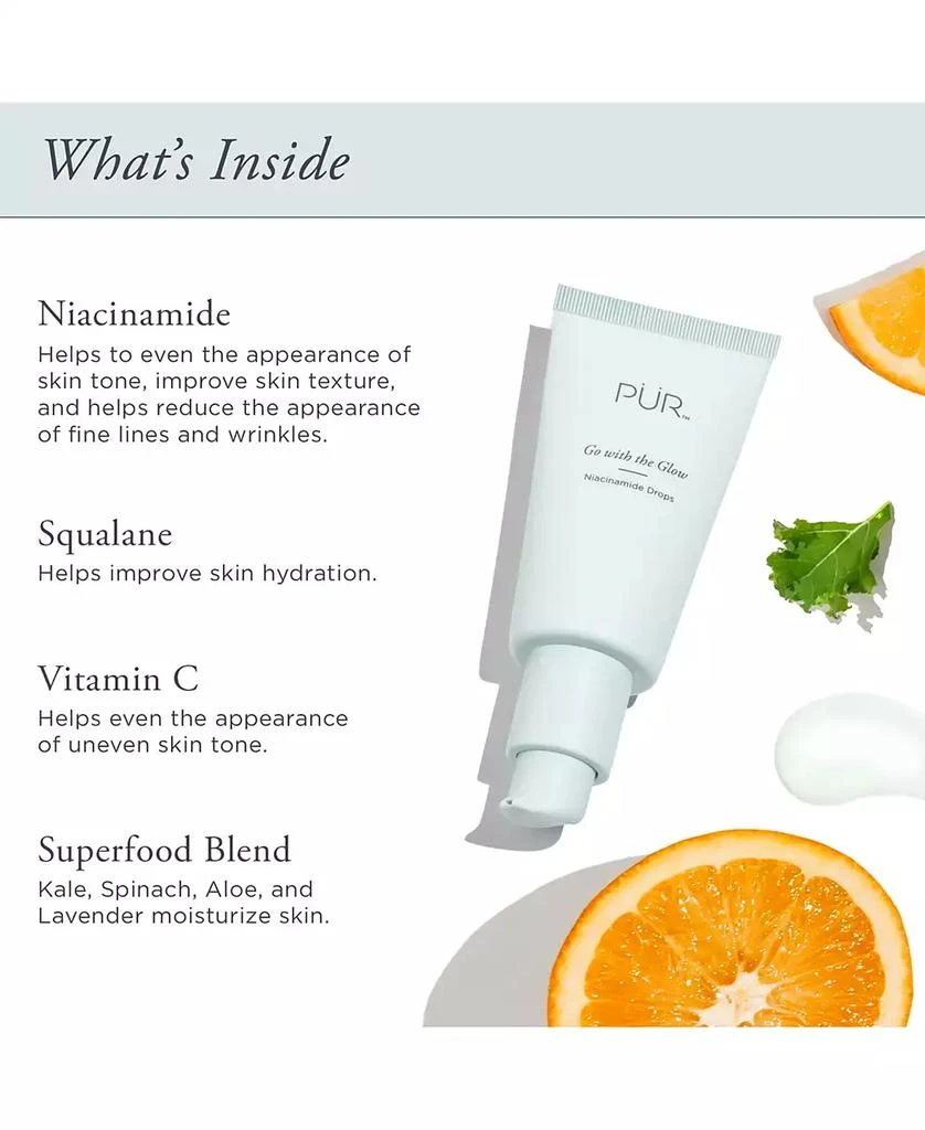 PÜR Go With The Glow Niacinamide Drops, 1 oz. 5