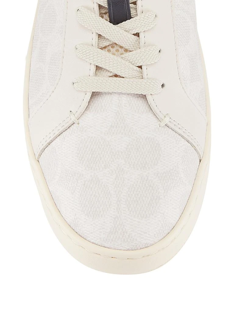 Coach Low-Top Monogram Logo Sneakers 4