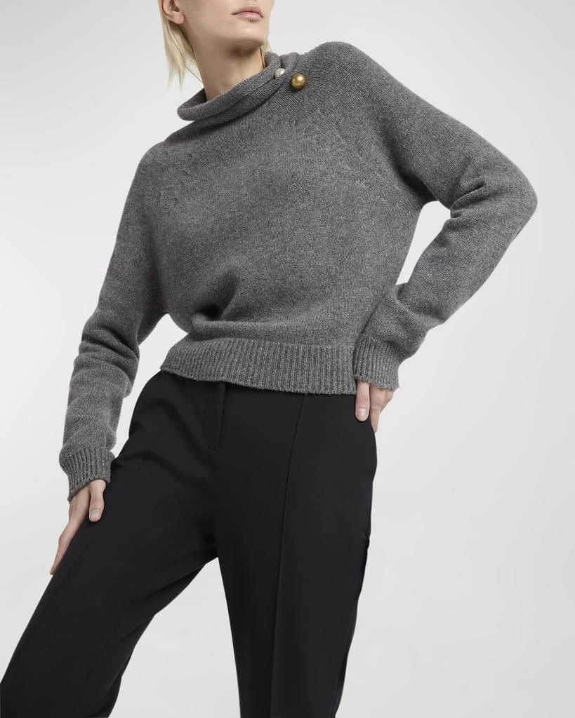 PHILOSOPHY di LORENZO SERAFINI Cashmere Embellished Turtleneck 7