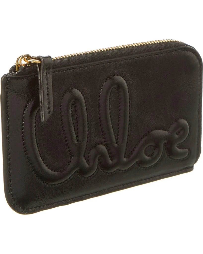 Chloé Logo Leather Card Case 3