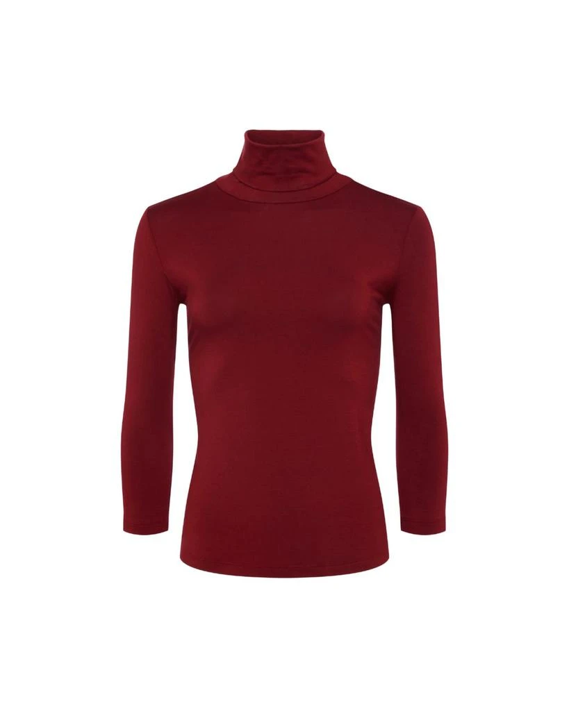 L'Agence L'Agence - Aja Turtleneck 3/4 Sleeve Top 5
