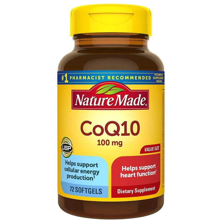 Nature Made CoQ10 100 mg Softgels 1