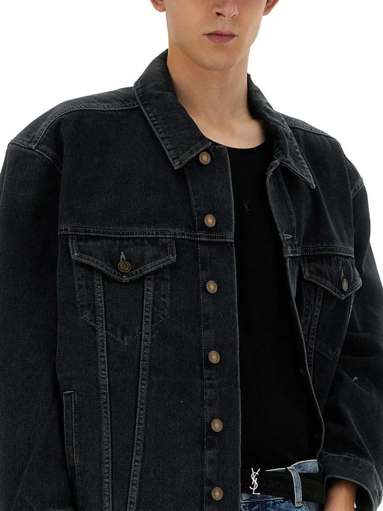 Yves Saint Laurent Saint Laurent Oversized Denim Jacket 4