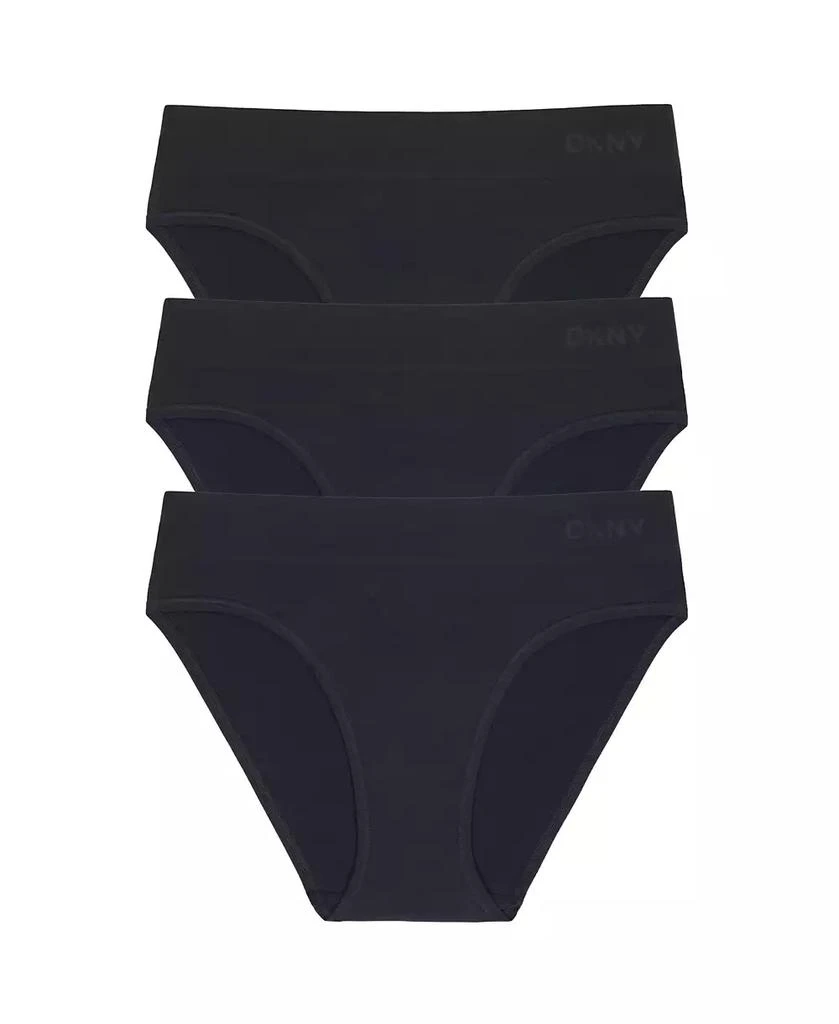 DKNY Women's Seamless Litewear Bikini Underwear 3 Pack DK5017NP3 1