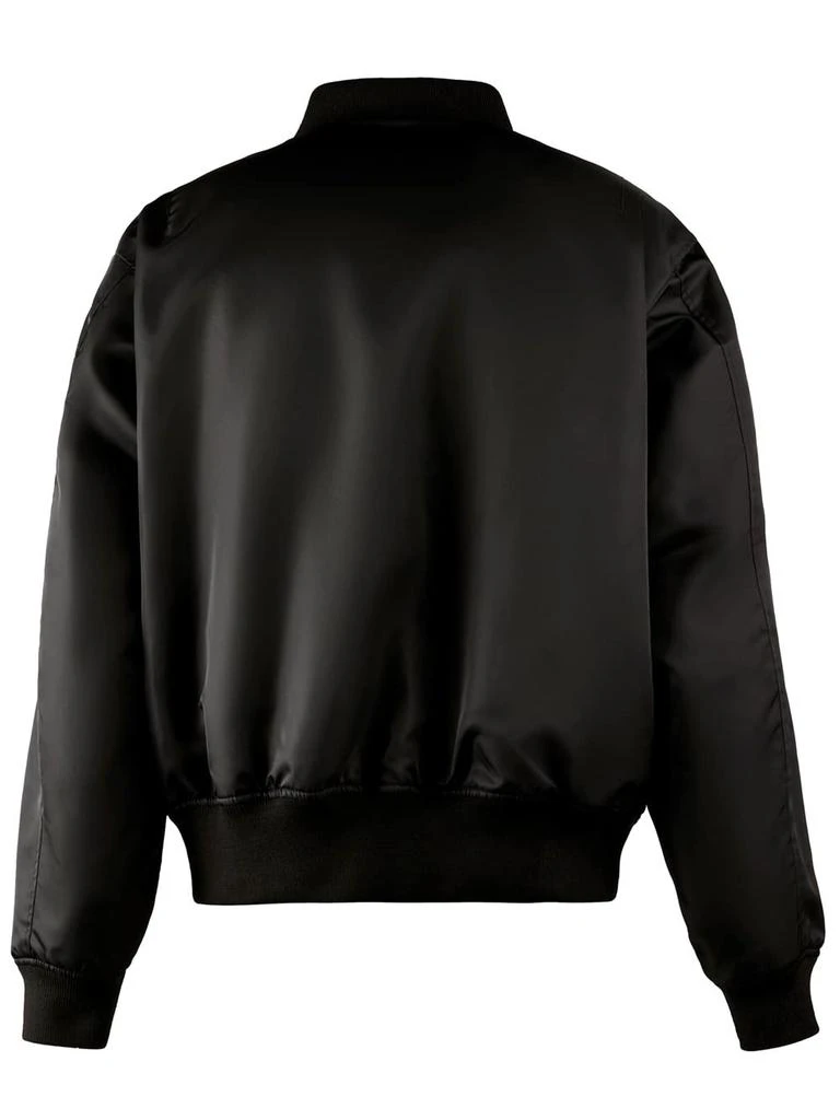 hogan REVERSIBLE BLACK/GREEN BOMBER JACKET 2