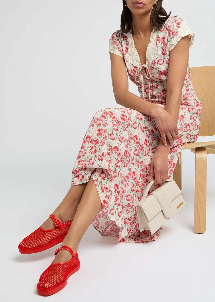 Loeffler Randall Rita mesh Mary Jane flats 6