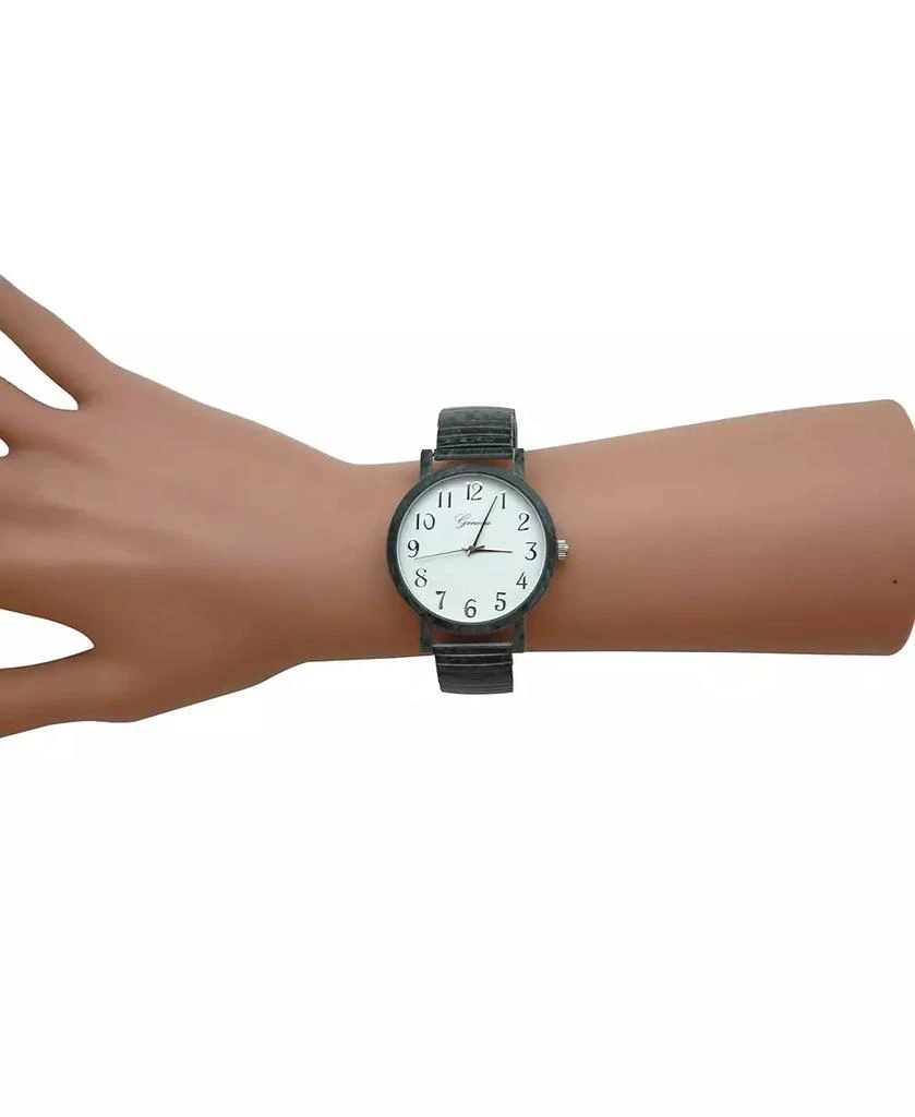 Olivia Pratt Zebra Stretch Animal Print Women Watch 3