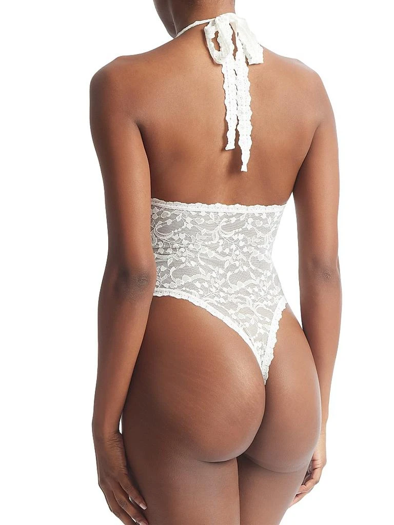 Hanky Panky I Do Shimmer Lace Bridal Teddy 2