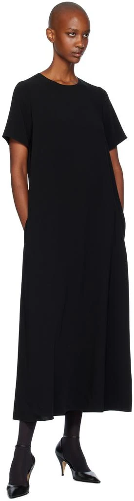 The Row Black Robi Maxi Dress 4