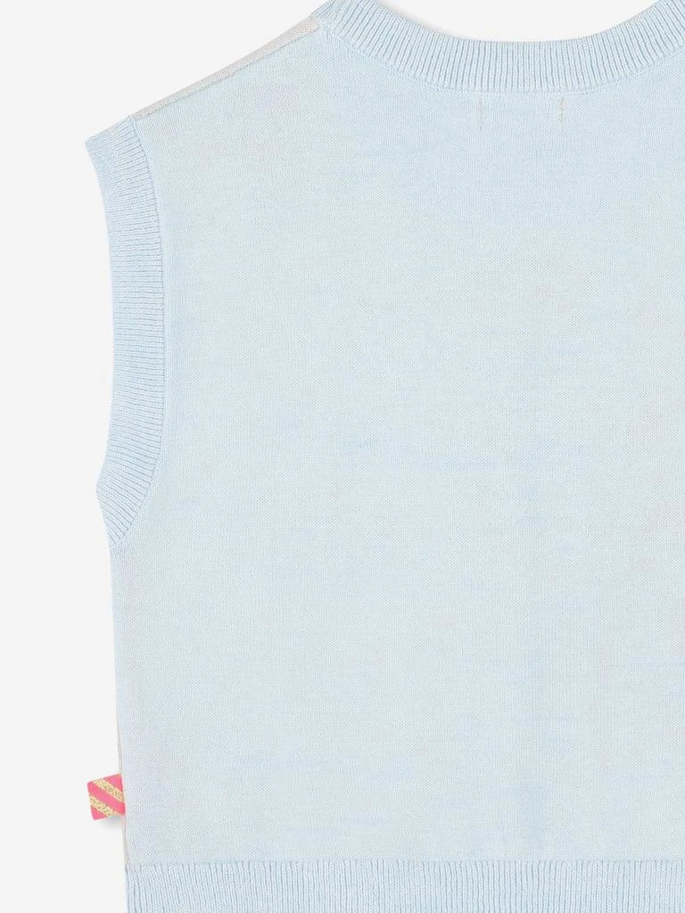 Billieblush Girls Knitted Tank Top in Blue 4
