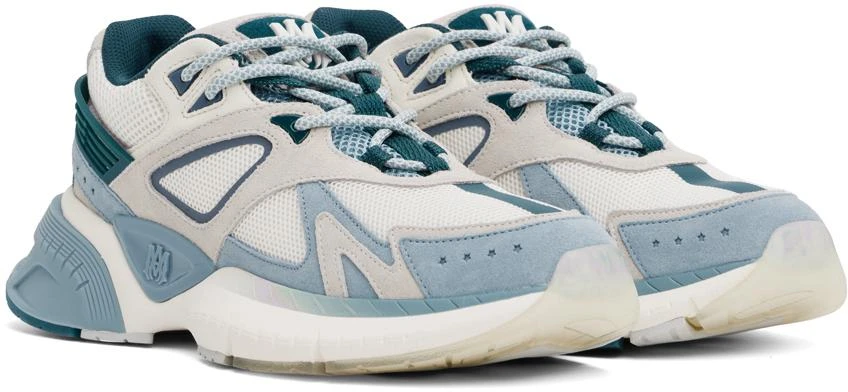 AMIRI Blue 'MA' Runner Sneakers 4