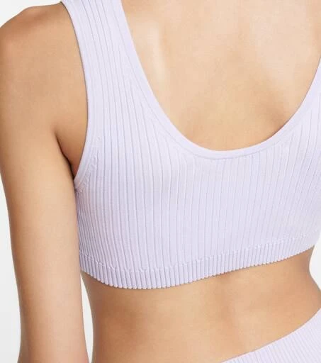 Live The Process Henley ribbed-knit bralette 5