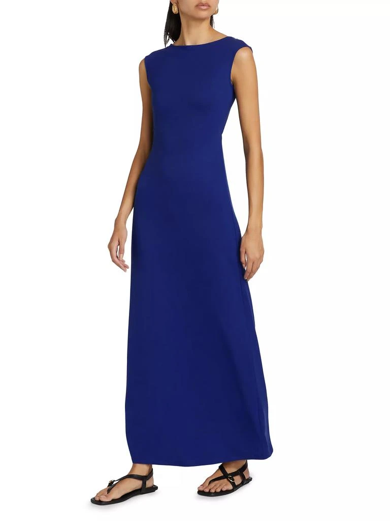 Reformation Sabine Linen Backless Maxi Dress 3