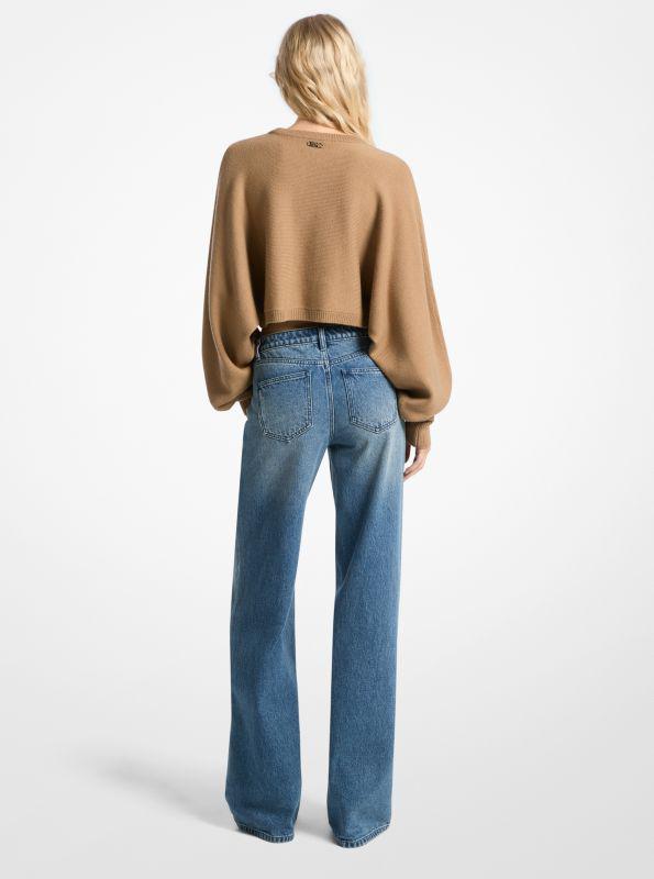 Michael Kors Denim Wide-Leg Jeans - Leggings - Save Extra 40