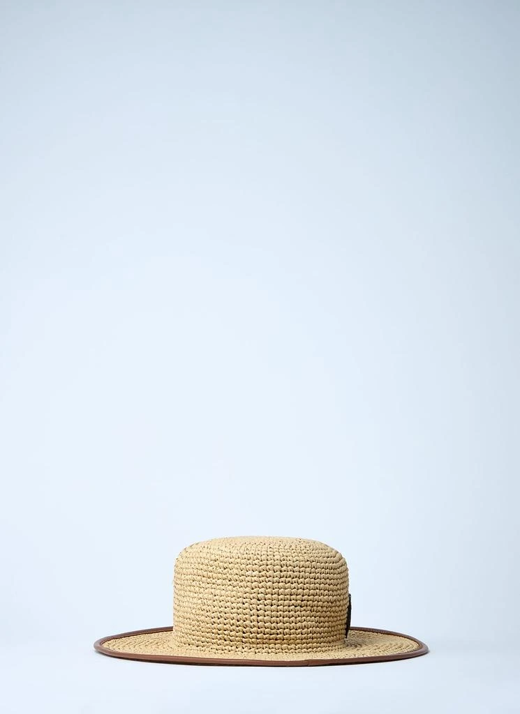 Gucci Straw Boater Hat 3