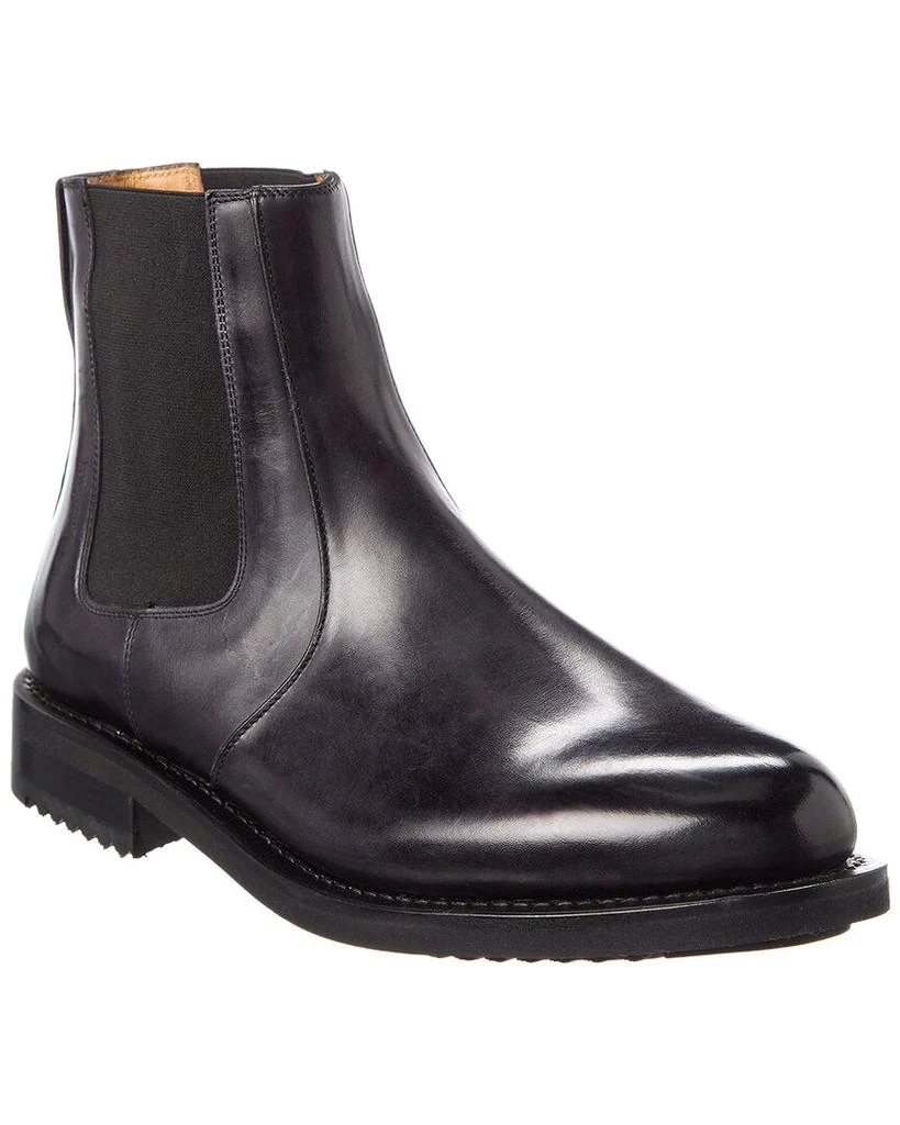Salvatore Ferragamo Ferragamo Nono Leather Bootie 1