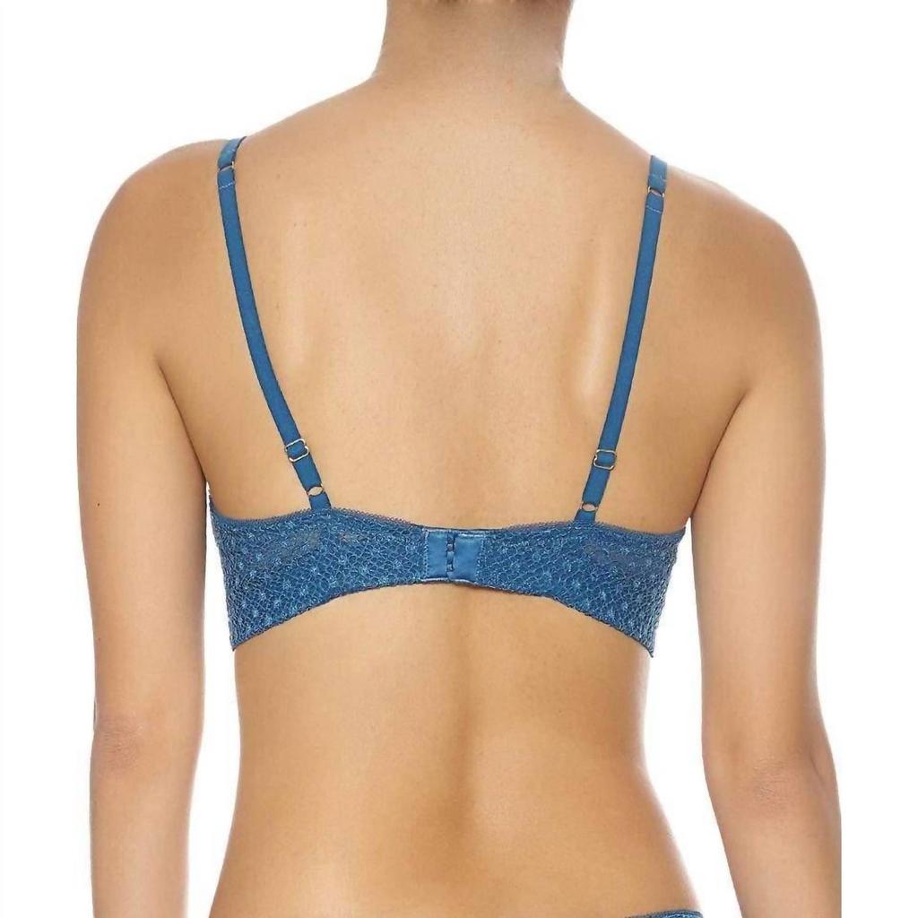 Addiction Nouvelle Lingerie Capri Underwire Bra In Teal