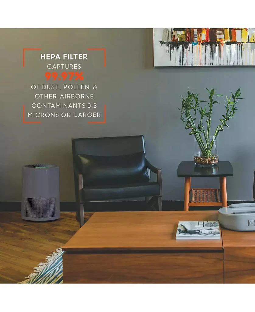 Sharper Image Purify 9 Whole Room Air Cleaner with True HEPA Filtration 6
