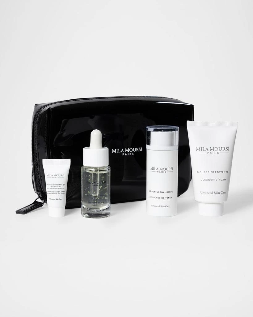 Mila Moursi Limited Edition Clarifying & Purifying Travel Kit Essentials Oily Skin 1