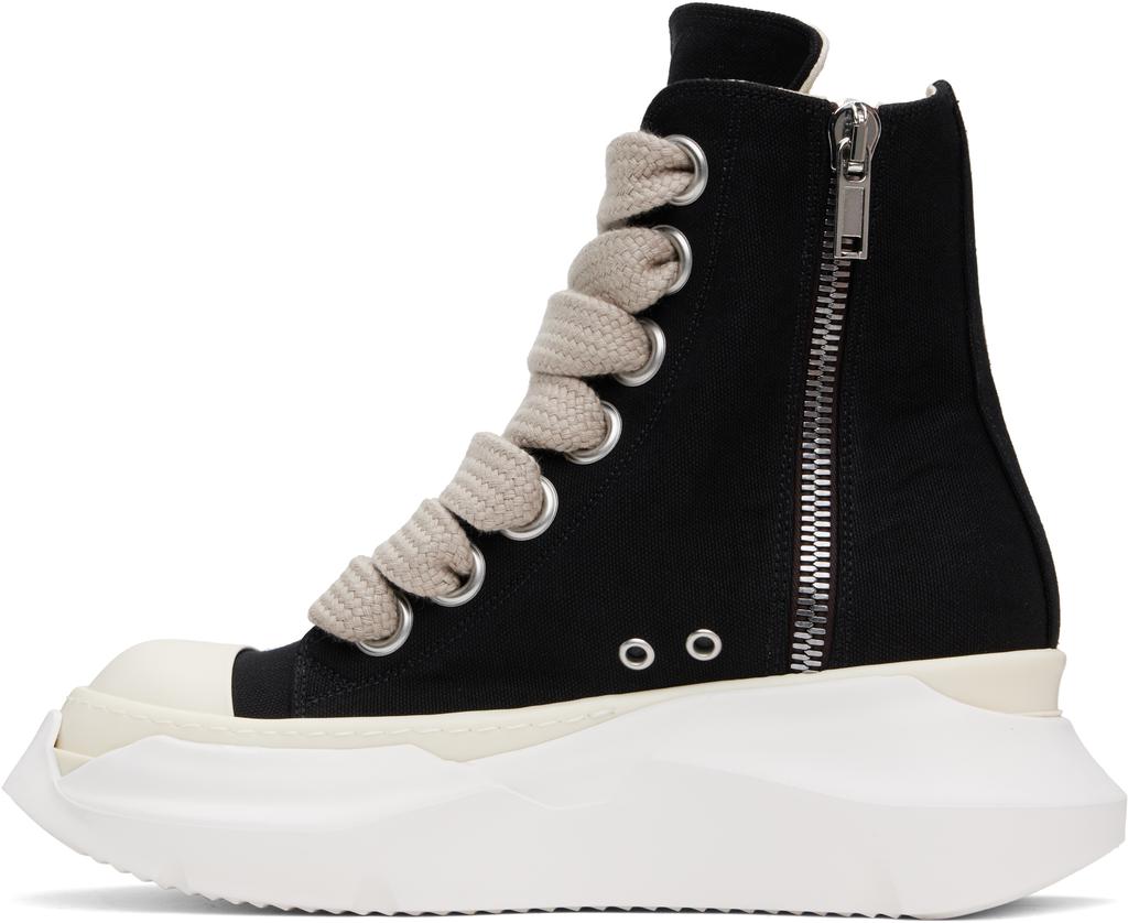 【RICK OWENS】ブラック Hollywood High-Sock Sneaks Black Hollywood High Sock Sneaks Tall Boots by Rick Owens