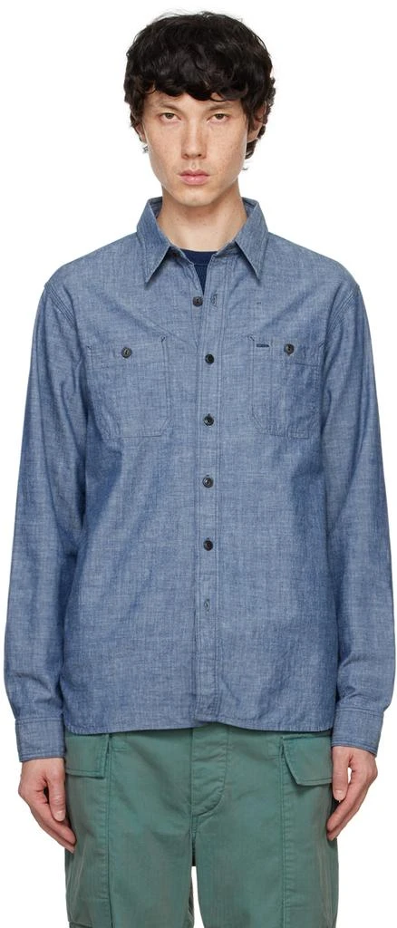 RRL Indigo Chambray Shirt 1