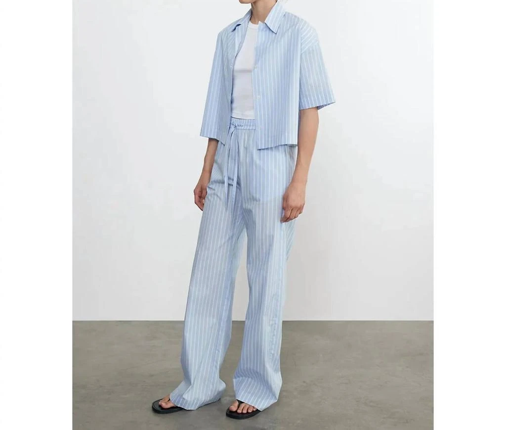 Enza Costa Enza Costa - POPLIN RESORT PANT 2