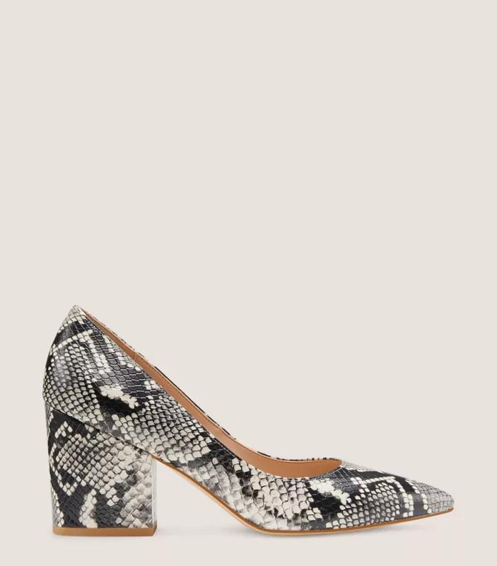 Stuart Weitzman AVENUE 75 SLEEK BLOCK PUMP