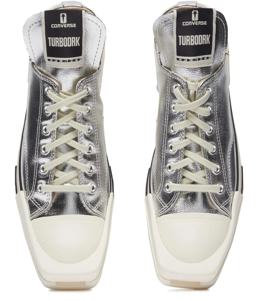 RICK OWENS Turbodrk sneakers x Converse low silver 5