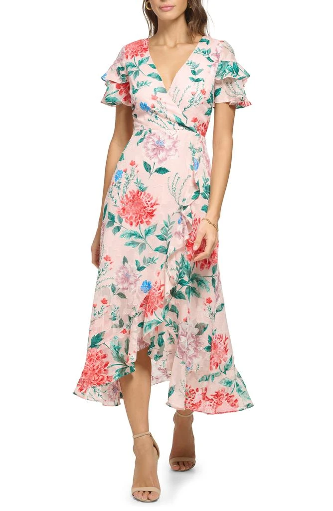 Kensie Floral High-Low Maxi Dress 1