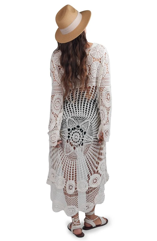 SAACHI Crocheted High-Low Cover-Up 5