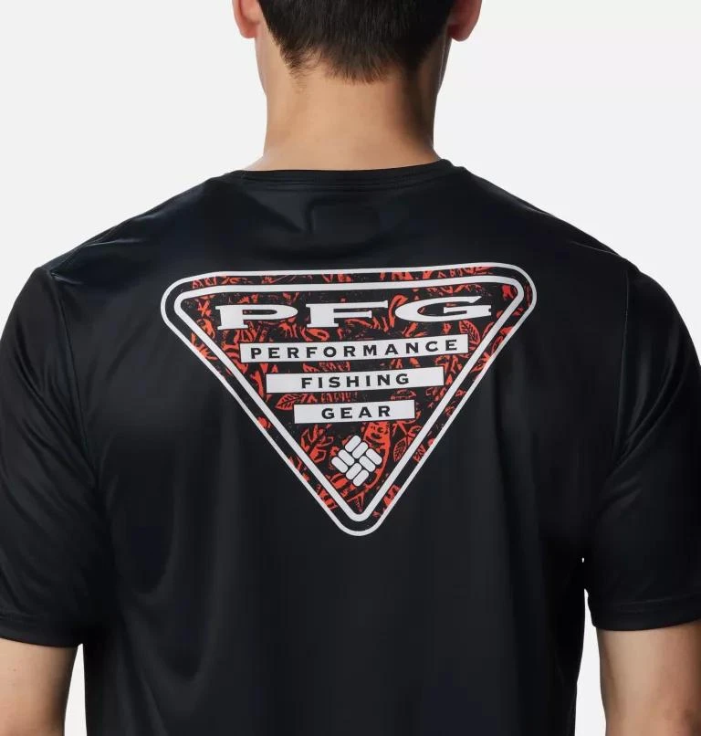 Columbia Columbia Men's Collegiate PFG Terminal Tackle  Short Sleeve Shirt - Oregon State- 5