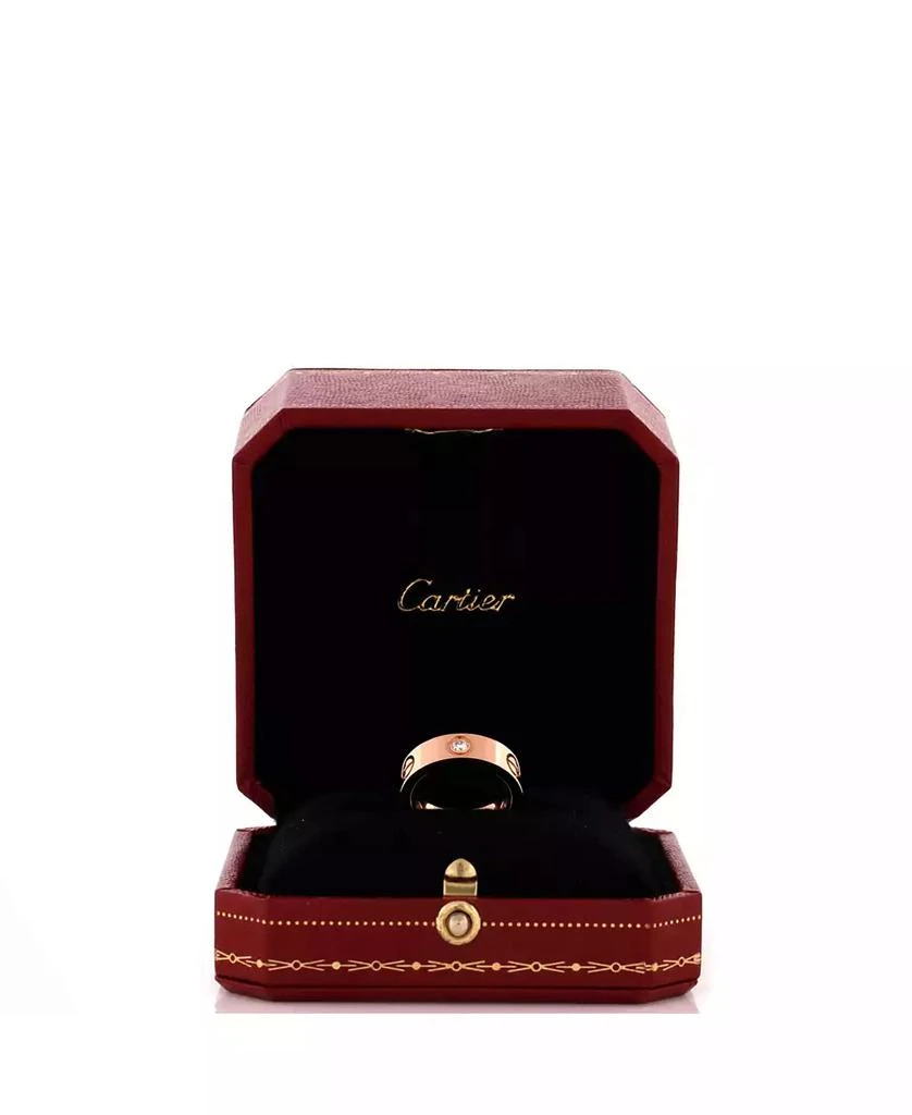 Cartier Love 3 Diamonds Band Ring 2