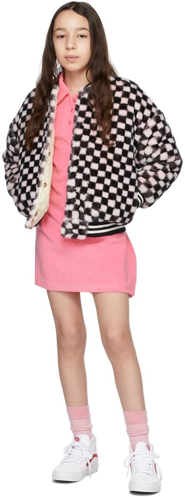 Luckytry Kids Reversible Pink
Black Shining End Jacket