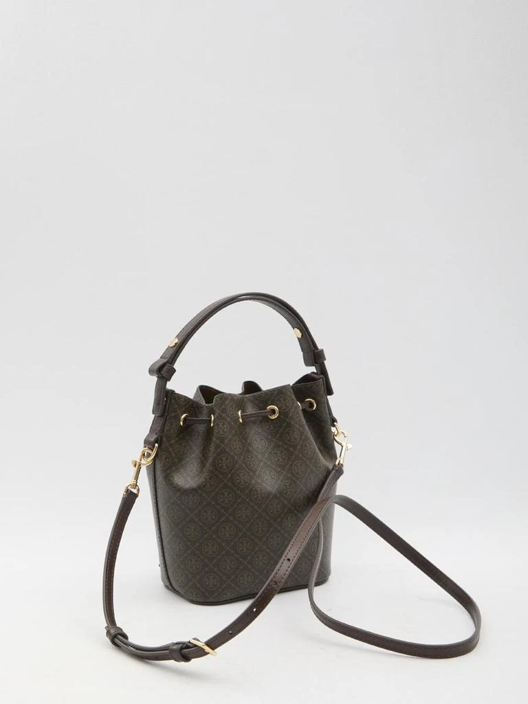 Tory Burch T Monogram Canvas Mini Bucket Bag 2