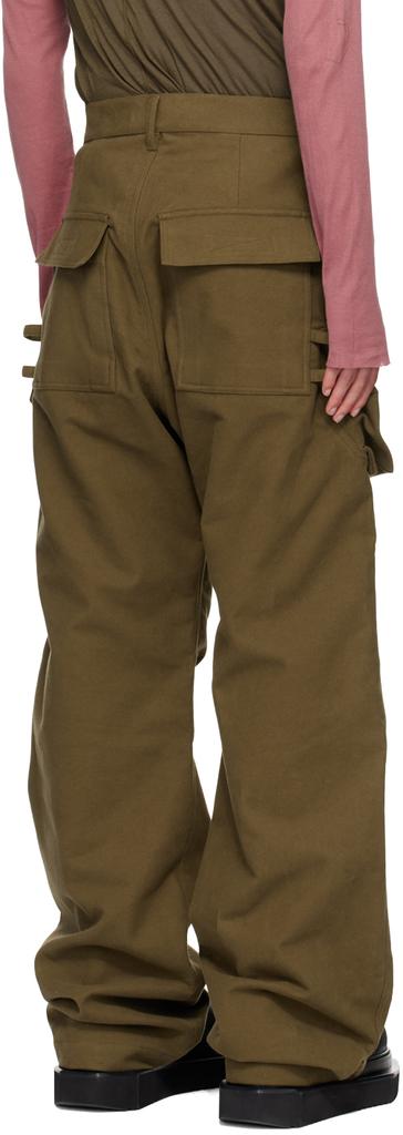 Rick Owens Brown Porterville Stefan Cargo Pants - Clothing