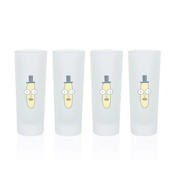 Original Hero Mr Poopy Butthole Shot Glasses - Set of 4 1