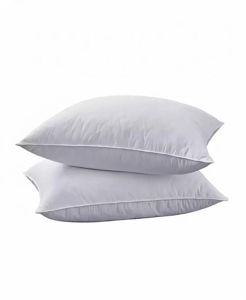 UNIKOME Quilted Goose Feather 2-Pack Pillows