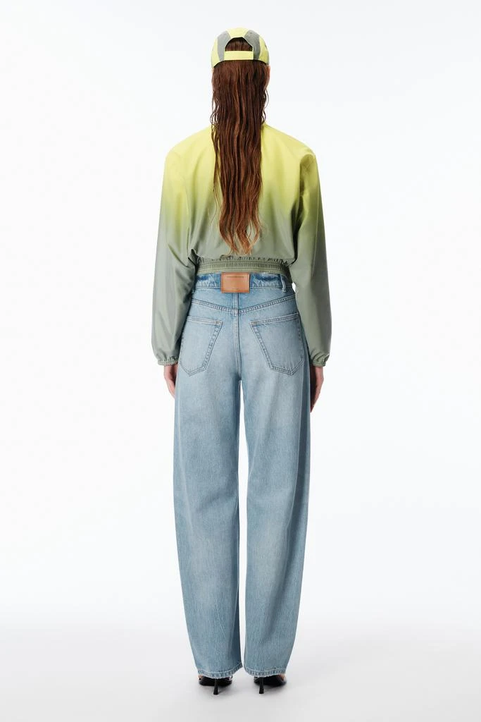 Alexander Wang float bleach blue mid-rise jeans 4
