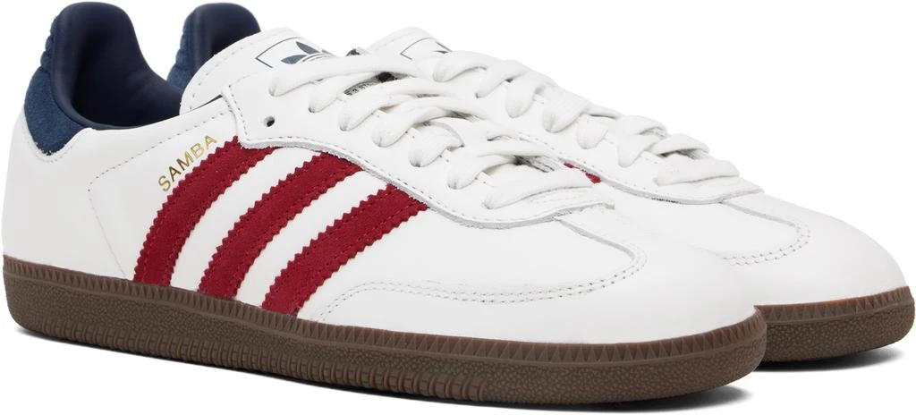 Adidas White Samba OG Sneakers 4
