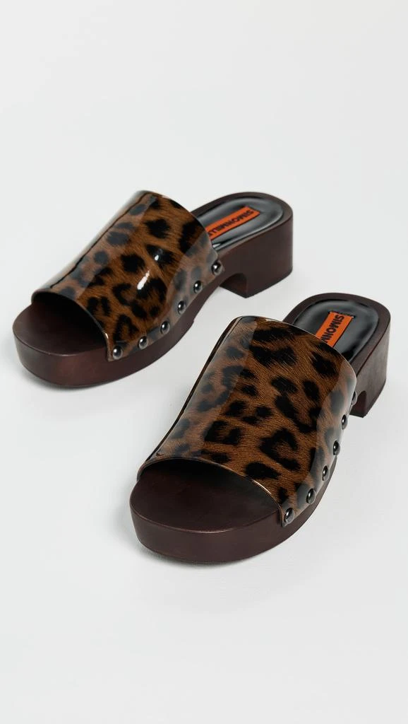 SIMONMILLER Rio Wood Platform Clogs 4