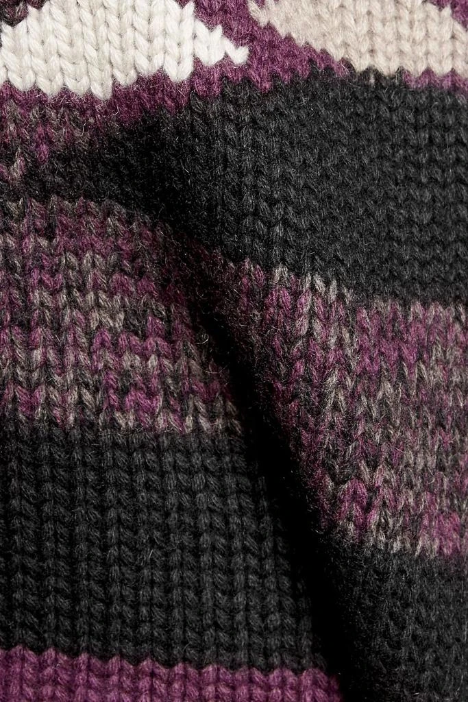 Autumn Cashmere Navajo intarsia-knit turtleneck sweater 4