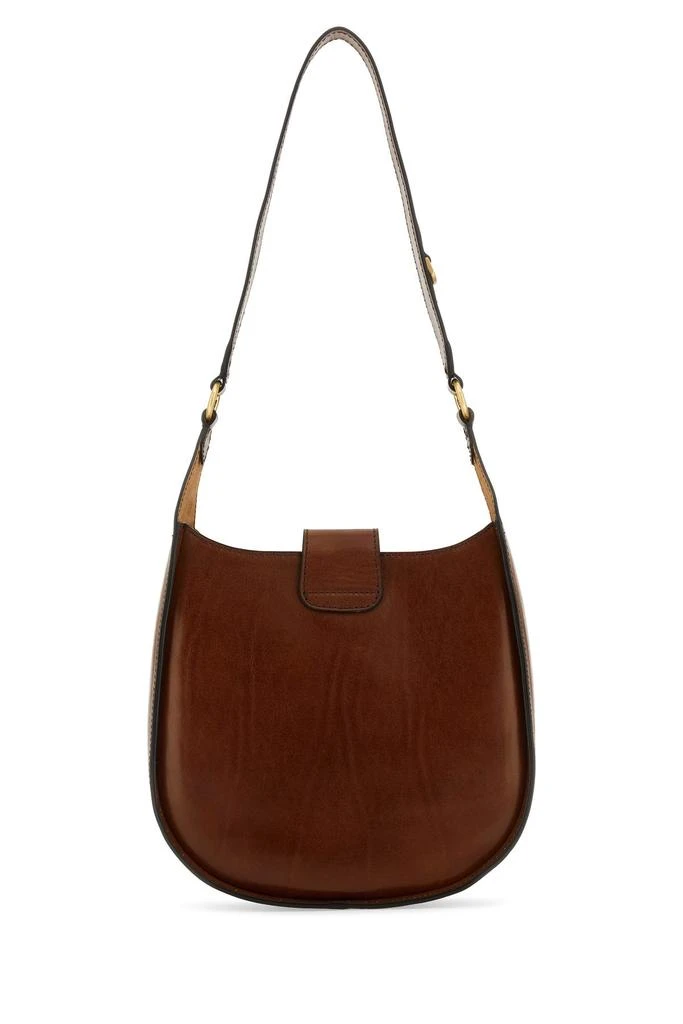 The Bridge Brown leather Dora shoulder bag 2